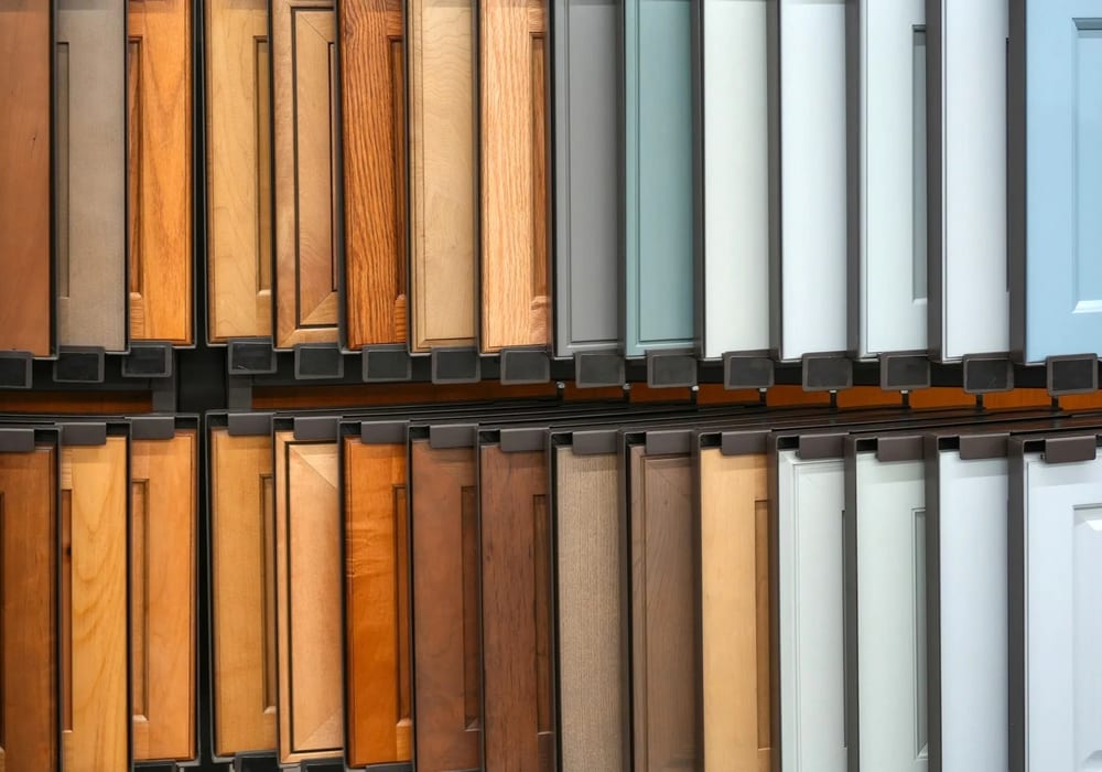 Curated material selections at Despres Designs